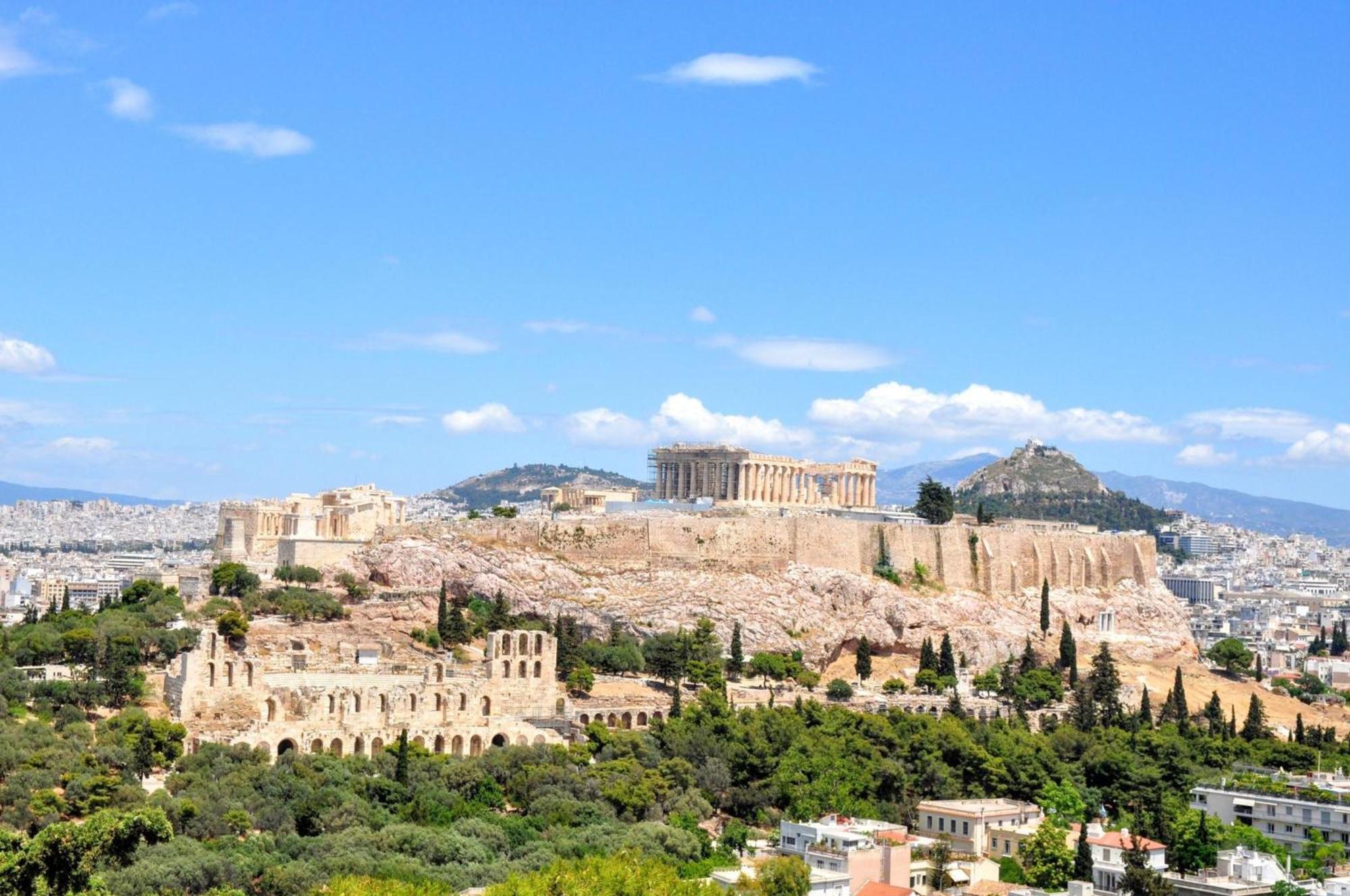 Elegant Apartment Under The Acropolis Aten Exteriör bild